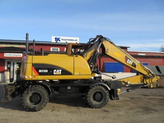 Caterpillar M316D Wheel Excavator