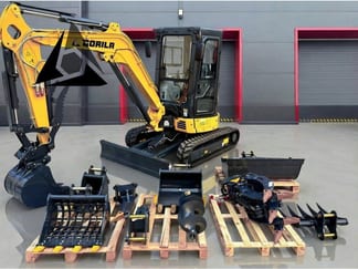 Gorila G40S I PRO CAB Mini-excavator Gorila G40S I PRO CAB Mini-excavator