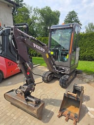 2021 Volvo EC18E Mini Excavator