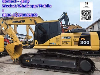 2021 Komatsu PC300 Crawler Excavator