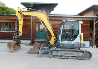 2016 Wacker Neuson EC 80 Mini Excavator