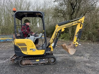 2019 Yanmar SV18 Mini Excavator