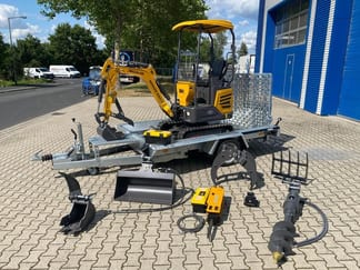 Berger Kraus BK1250JSR Mini Excavator