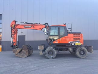 2019 Doosan DX140W-5 Wheel Excavator