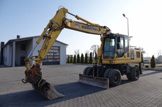 2017 Komatsu PW180-10 Wheel Excavator