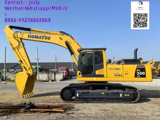 2021 Komatsu PC300-8 Crawler Excavator