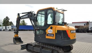 2021 Hyundai HX55 Mini Excavator