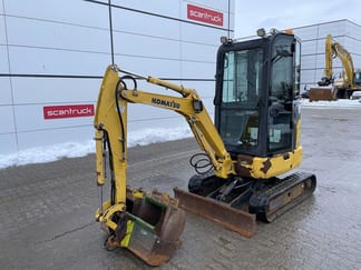 2018 Komatsu PC16R-3 Mini Excavator