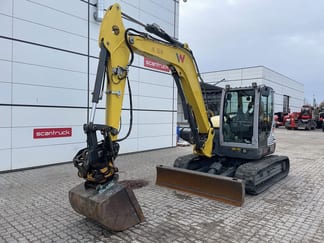 2017 Wacker Neuson EZ80 Mini Excavator