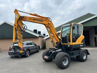 2018 Hyundai R55W-9A Wheel Excavator