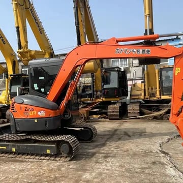 2018 Hitachi ZX55UR Miniexcavadora
