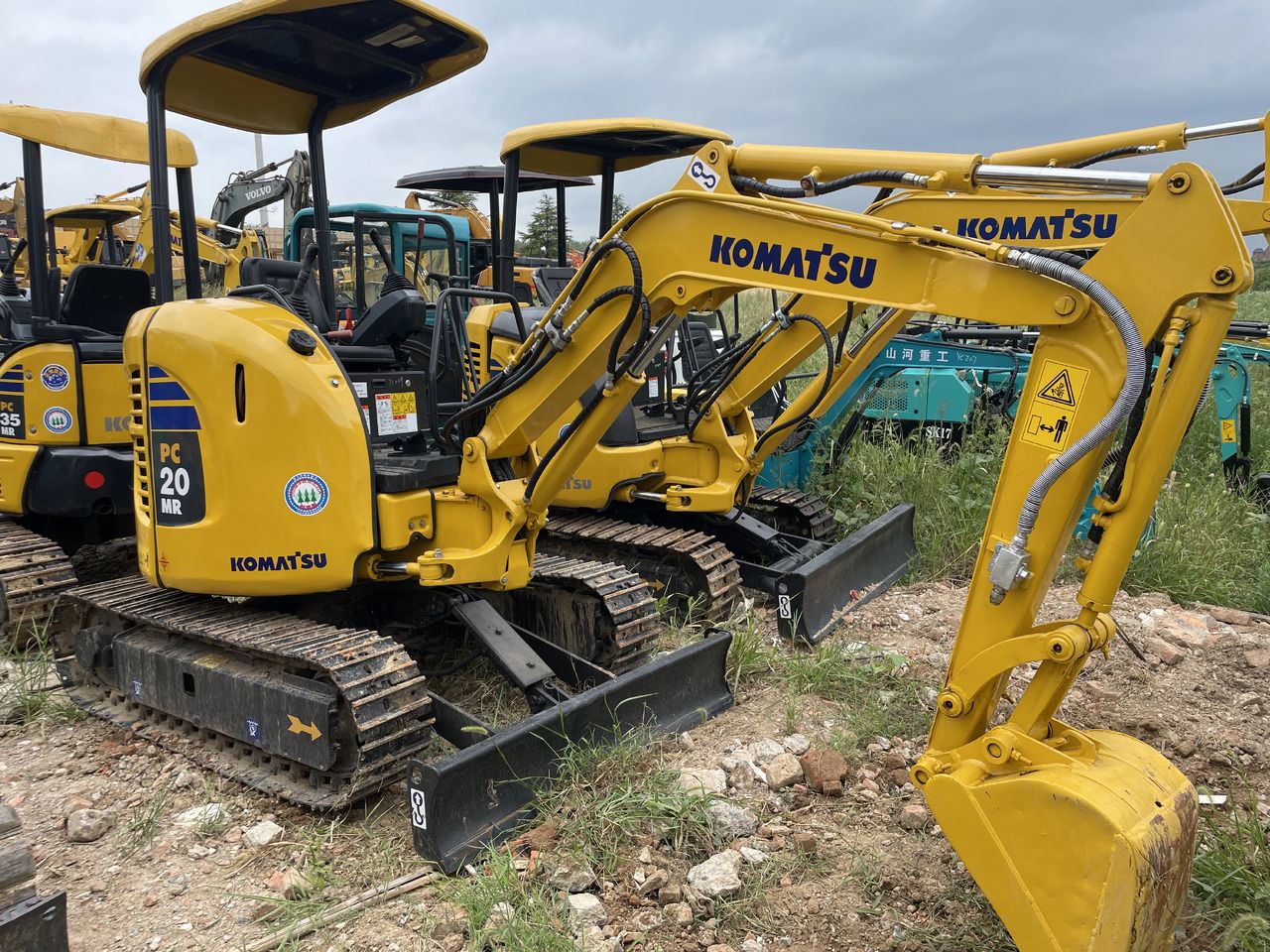 2022 Komatsu PC20MR-3 Mini Excavator