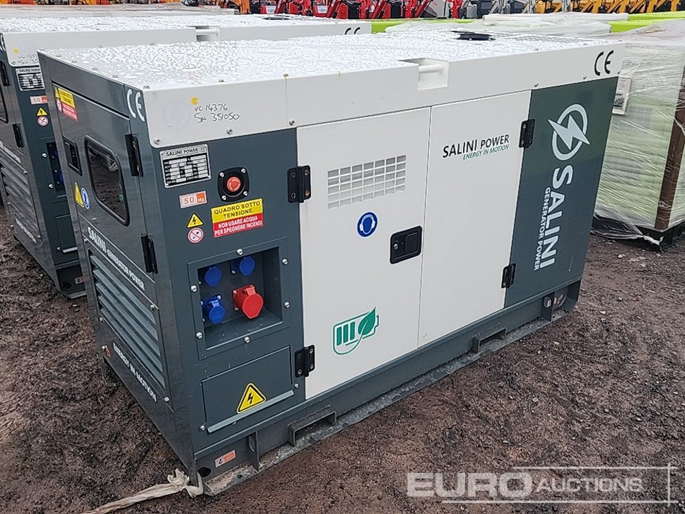 Salini VG-R30 generator rear view