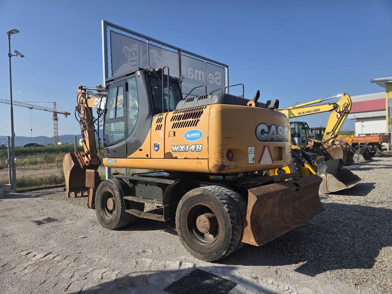 CASE WX148 Wheel Excavator