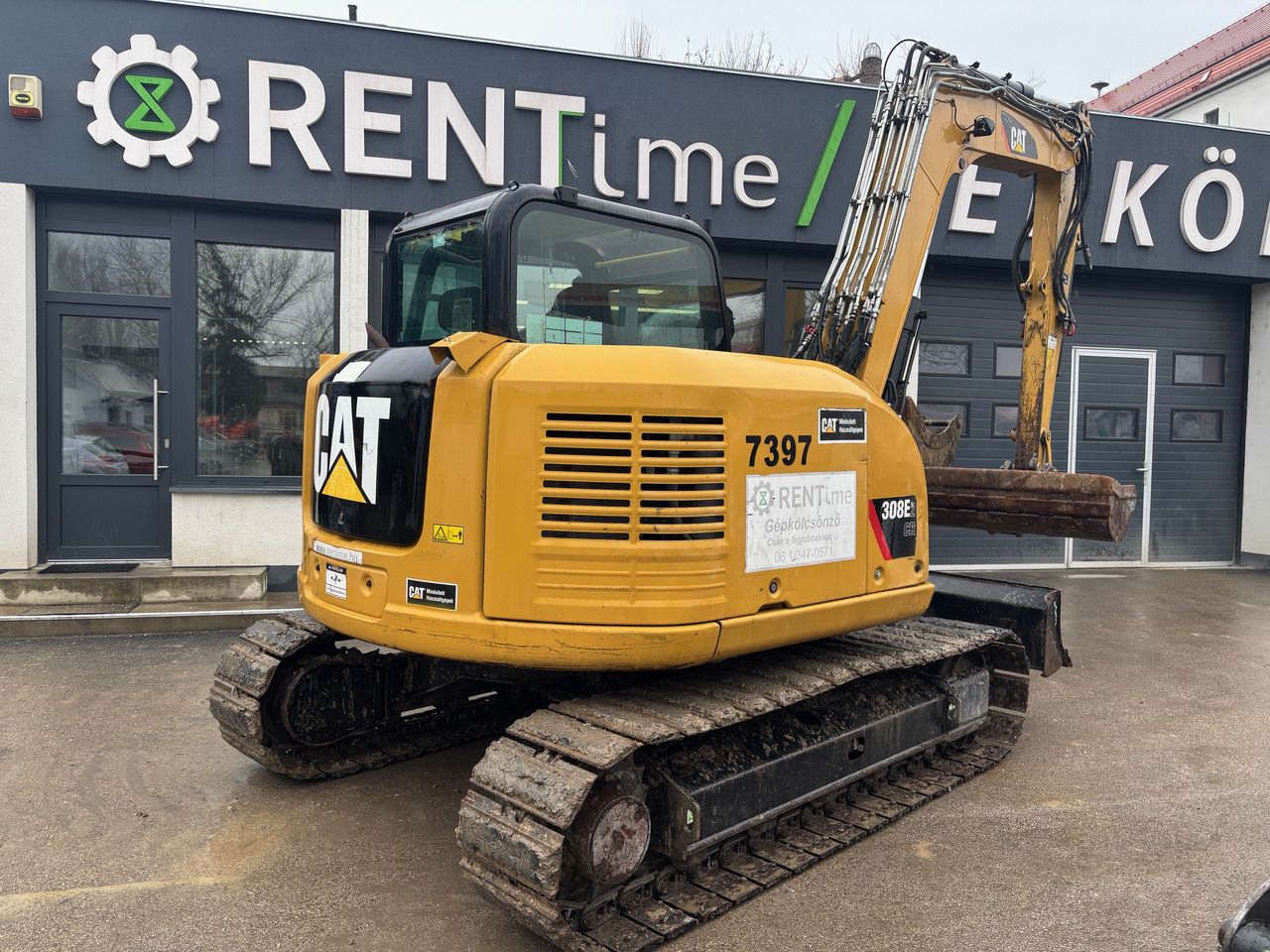 2016 Caterpillar 308E2CR Koparka gąsiennicowa