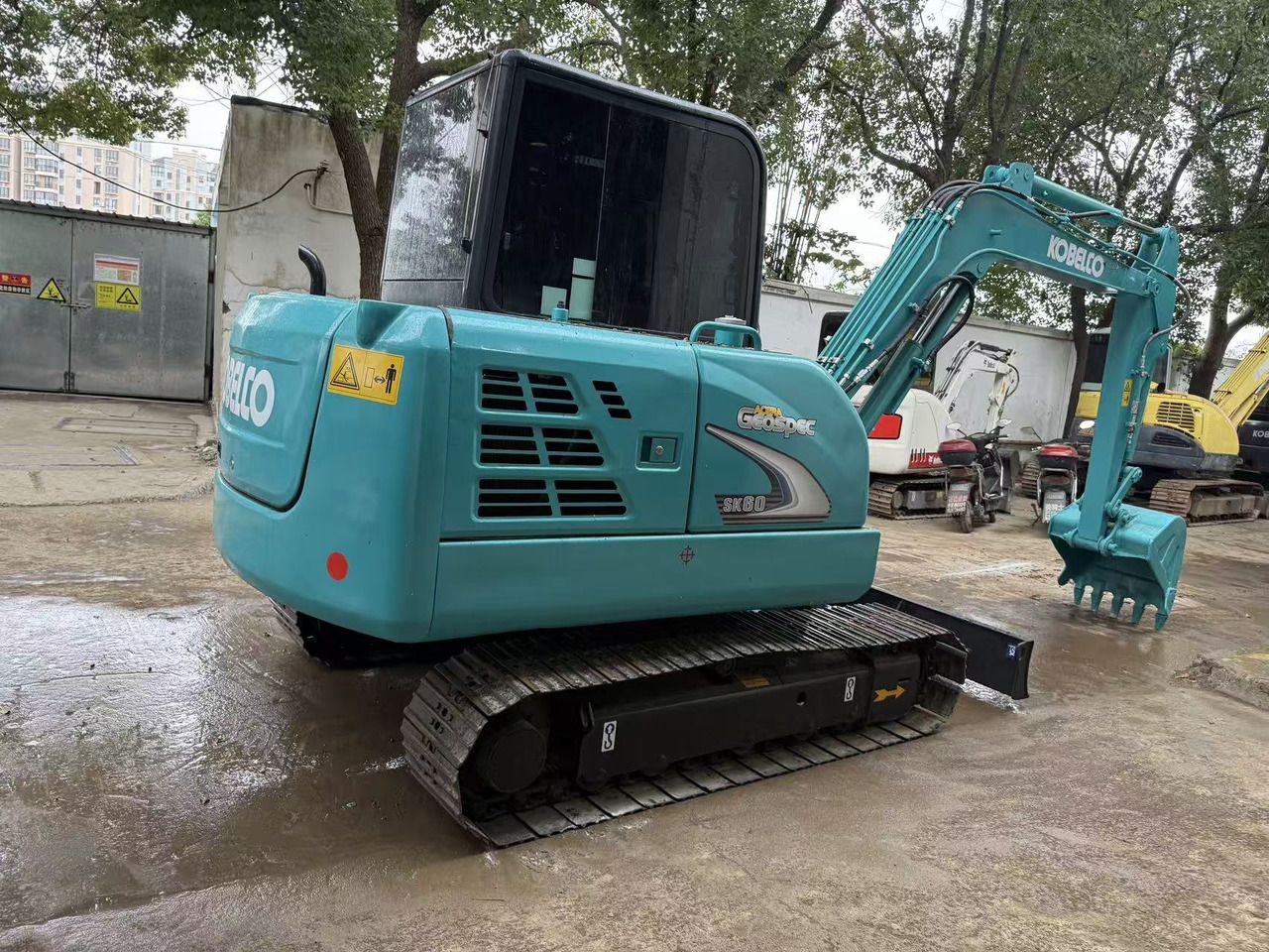 2018 Kobelco SK60-8 Mini Excavator