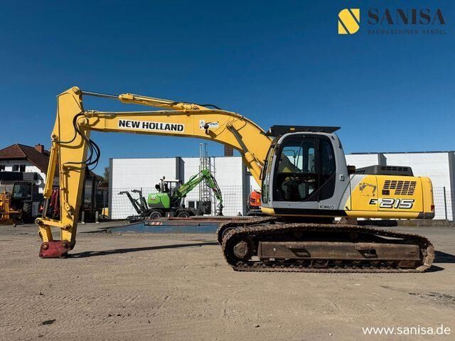 2006 New Holland E215 crawler excavator side view