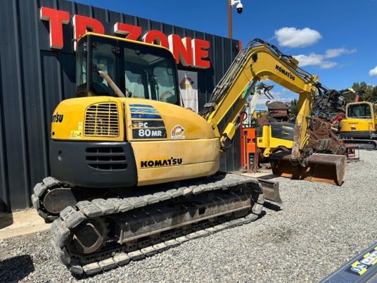 2011 Komatsu PC80MR-3 Crawler Excavator