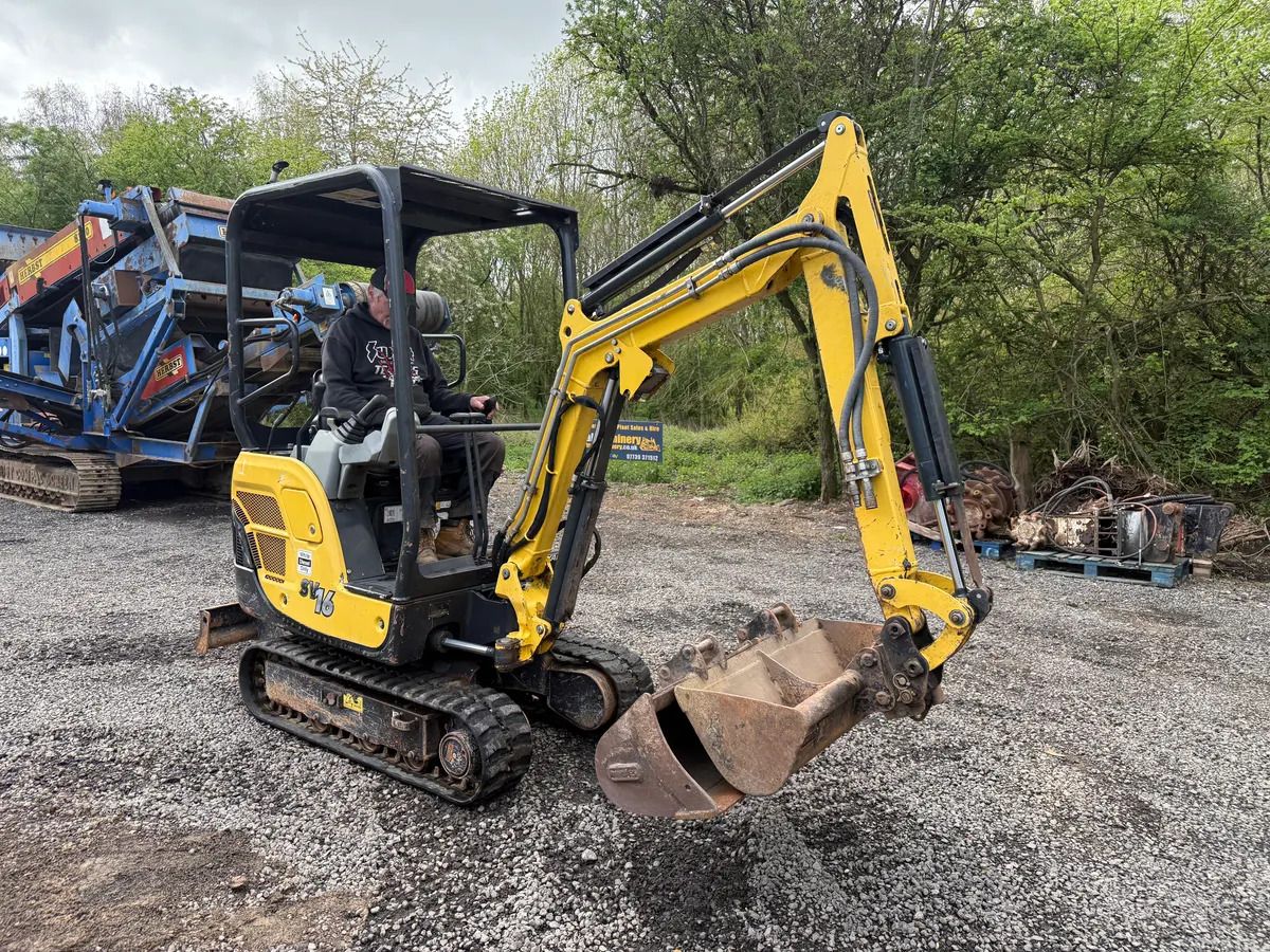 2019 Yanmar SV16 Mini Excavator