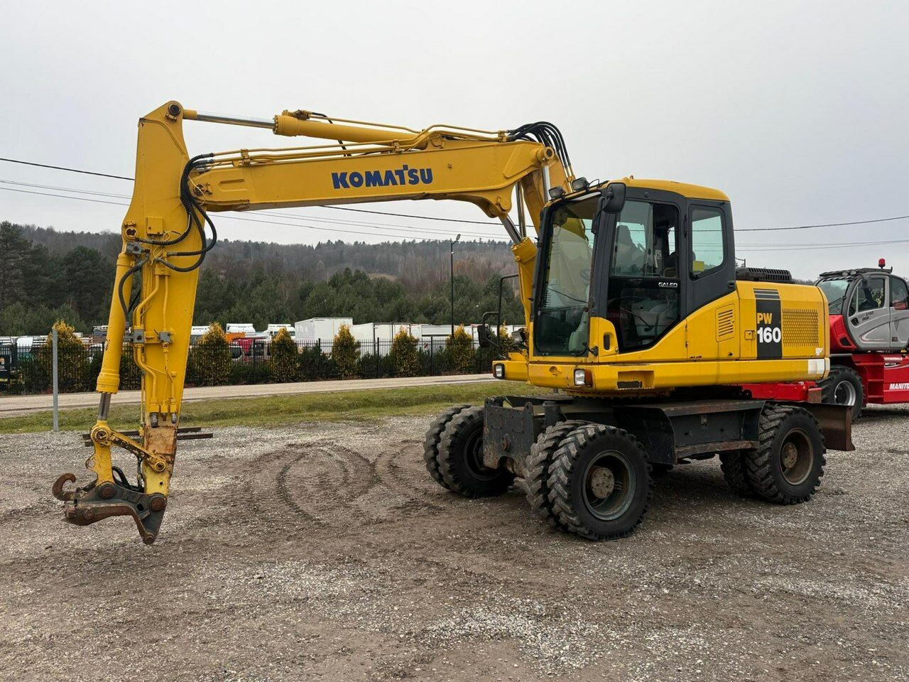 2007 Komatsu PW160-7H Wheel Excavator