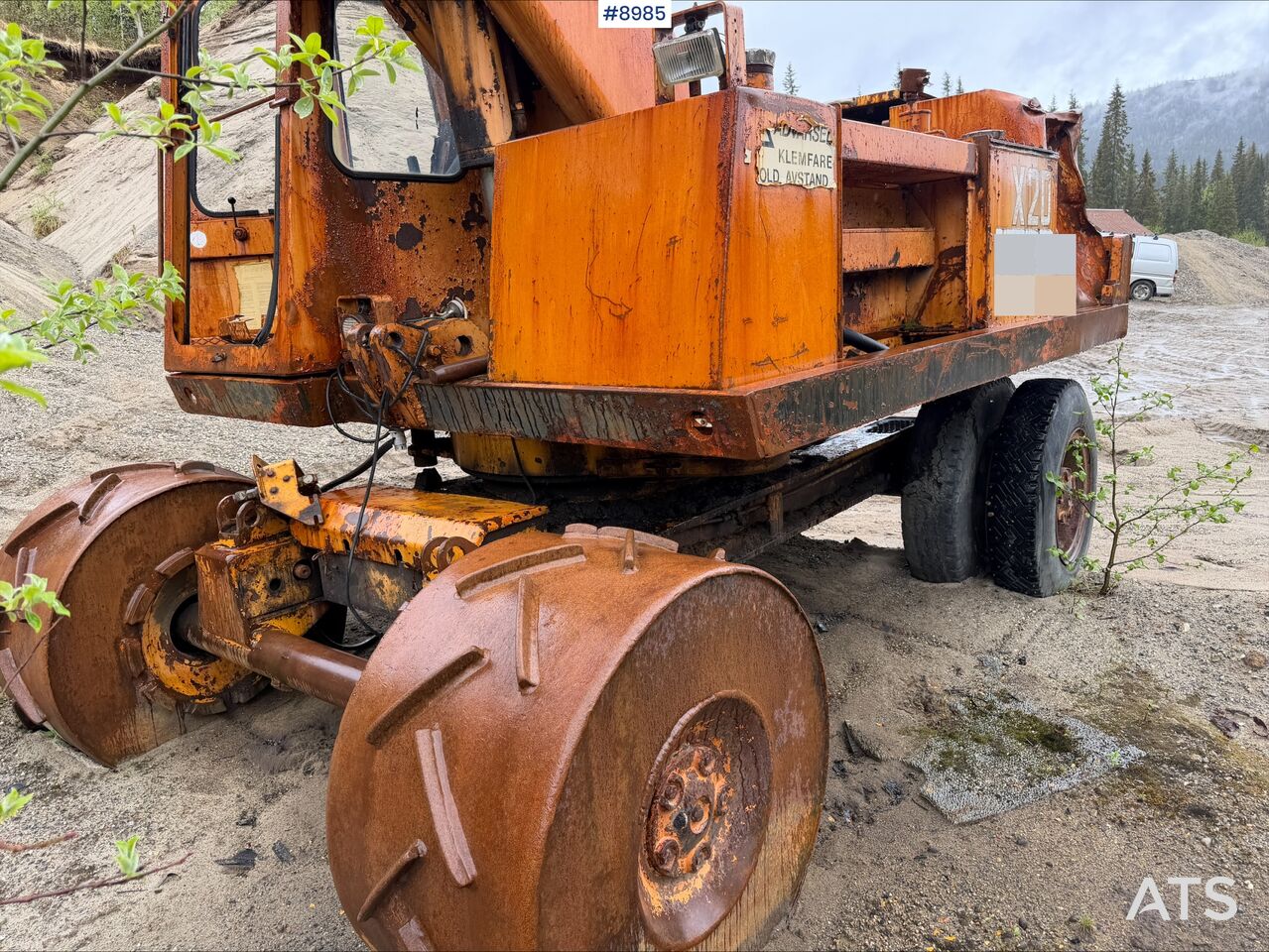 1970 Brøyt X20 Wheel Excavator 1970 Brøyt X20 Wheel Excavator