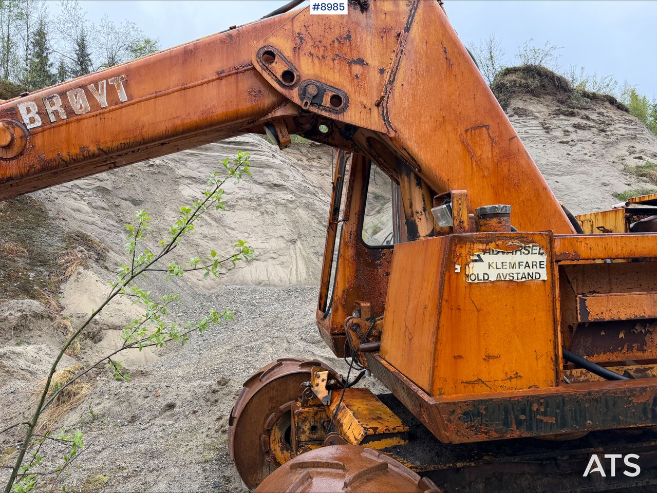 1970 Brøyt X20 Wheel Excavator