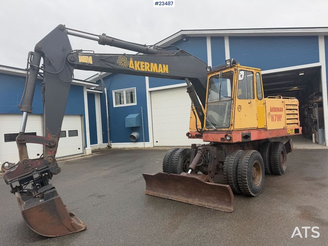 1984 Åkerman H7M Wheel Excavator