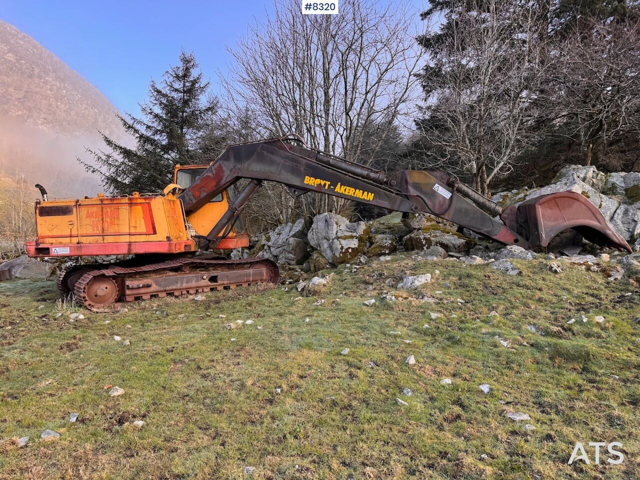 1985 Åkerman H10B Crawler Excavator 1985 Åkerman H10B Crawler Excavator