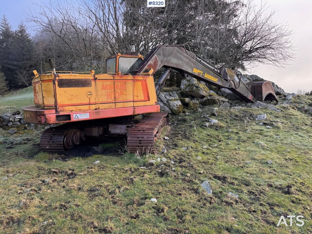 1985 Åkerman H10B Crawler Excavator
