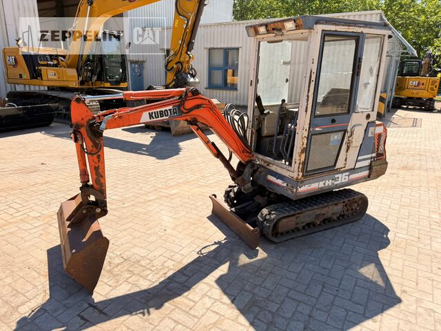 1990 Kubota KH36 Mini Excavator 1990 Kubota KH36 Mini Excavator