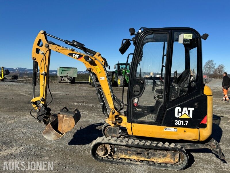 2017 Caterpillar 301.7D Mini Ekskavatör
