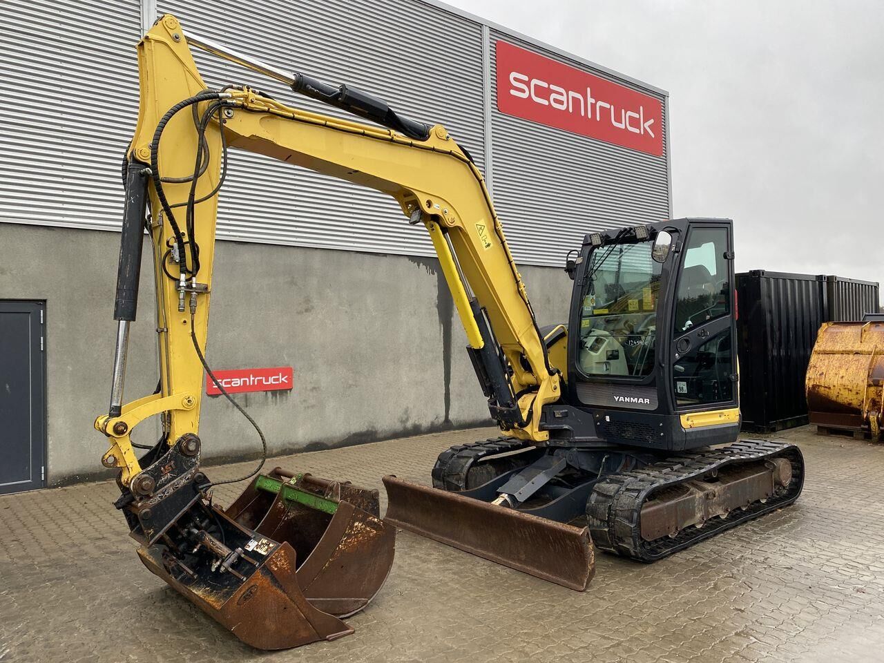 2017 Yanmar VIO80-1A Mini Excavator
