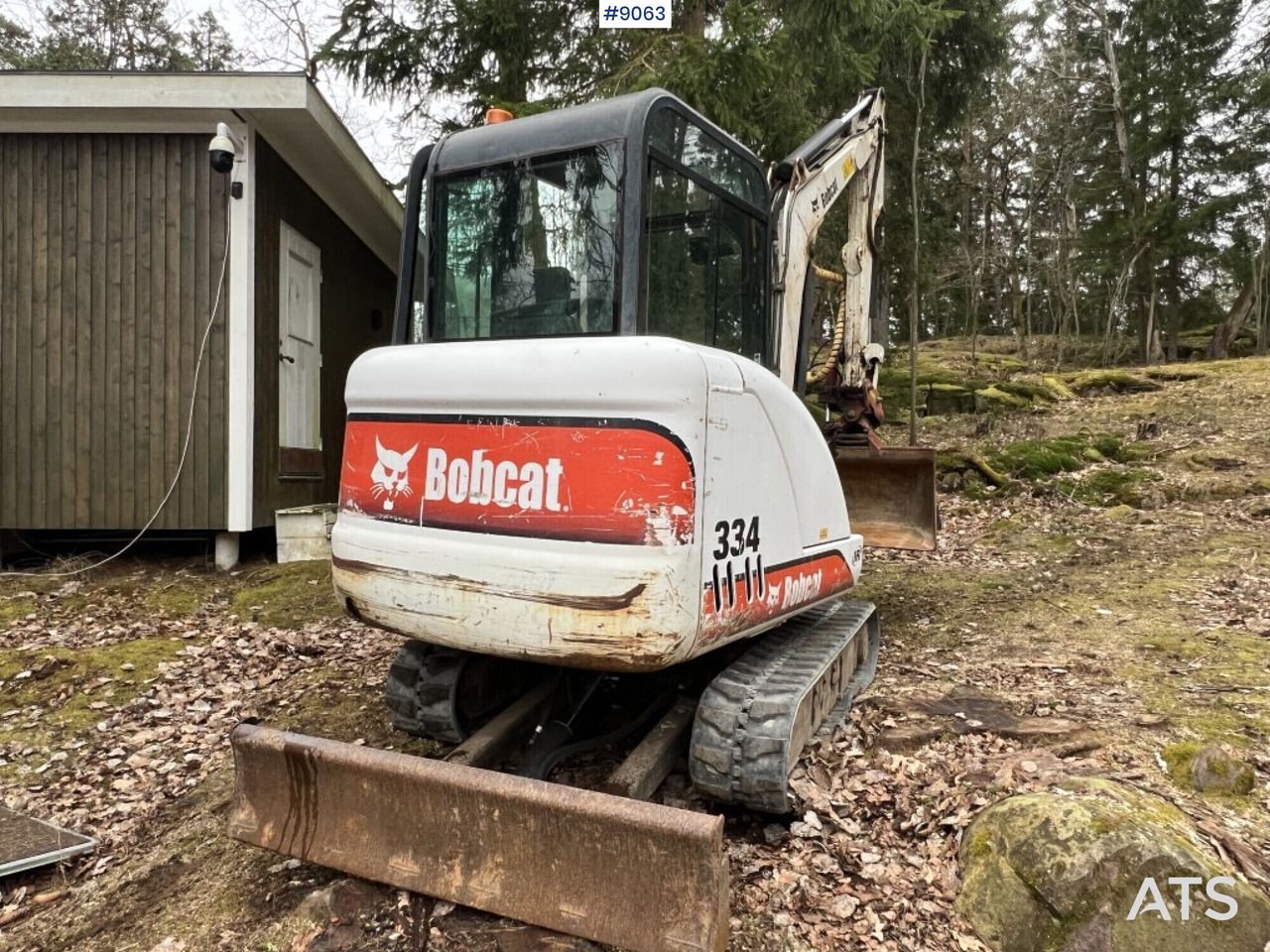 2002 Bobcat 334 Mini Excavator