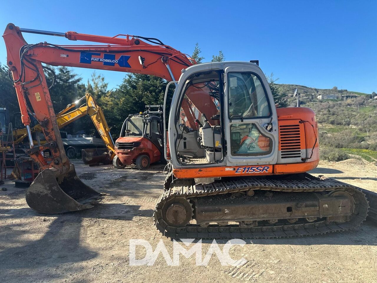 2003 Fiat-Kobelco E115SR Crawler Excavator