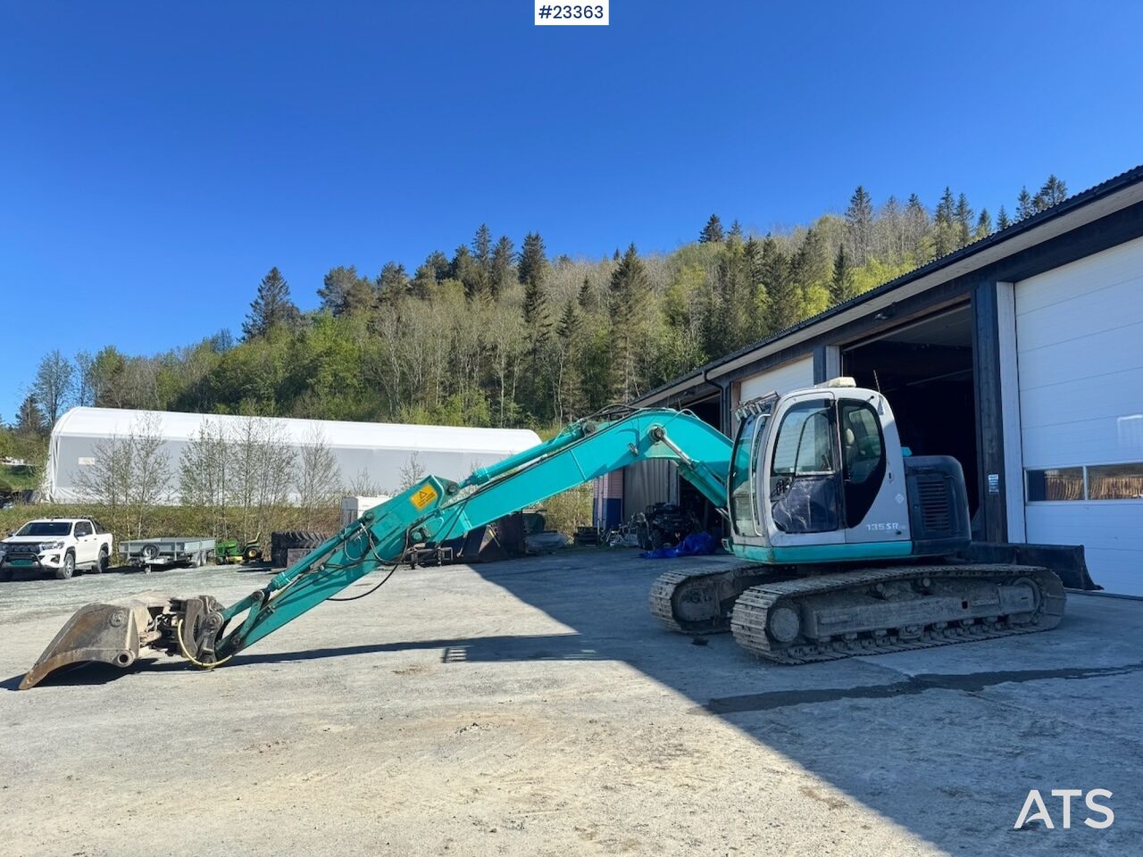 2003 Kobelco SK135SRLC Crawler Excavator