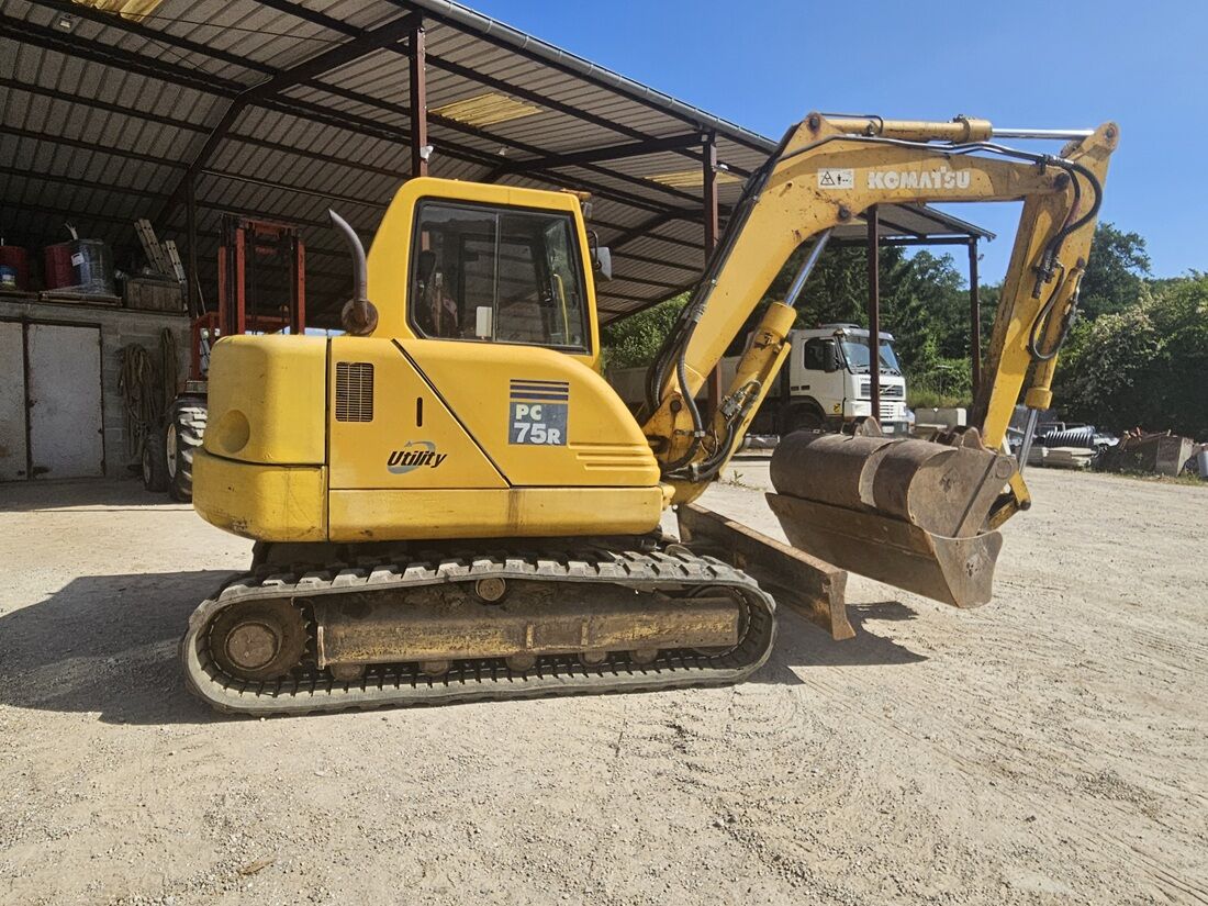 2003 Komatsu PC 75R Mini Excavator