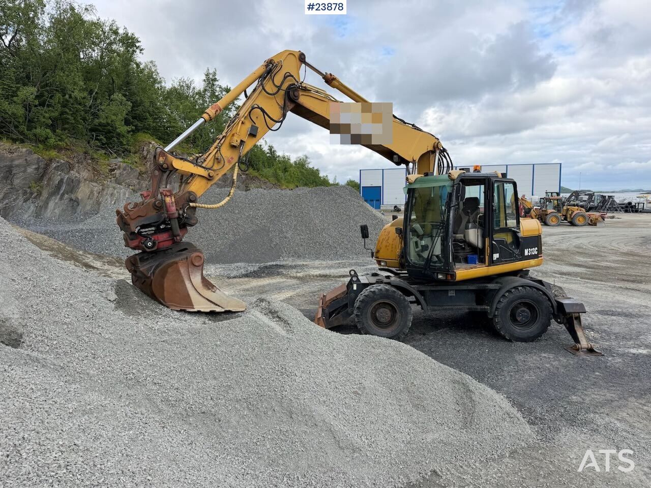 2005 Caterpillar M313C Wheel Excavator 2005 Caterpillar M313C Wheel Excavator