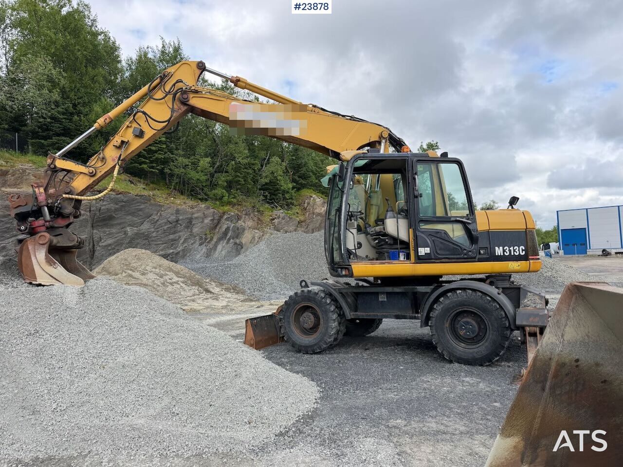 2005 Caterpillar M313C Wheel Excavator
