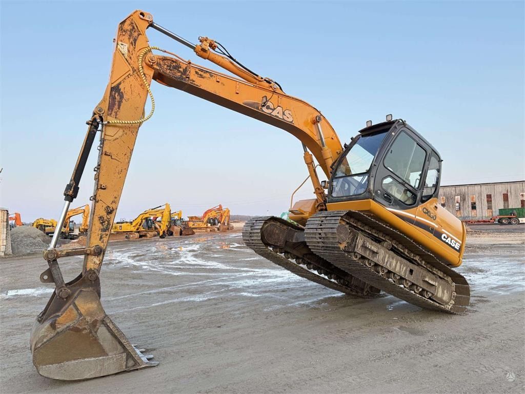 2006 CASE CX130 crawler excavator, side view