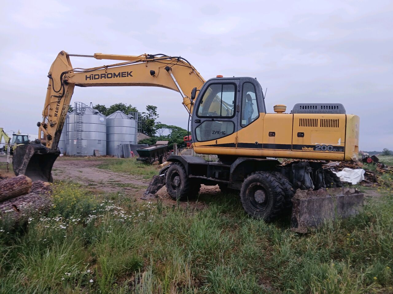 2006 Hidromek HMK 200 Wheel Excavator