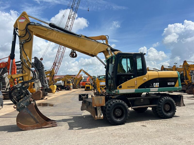 2008 Caterpillar M318D Wheel Excavator