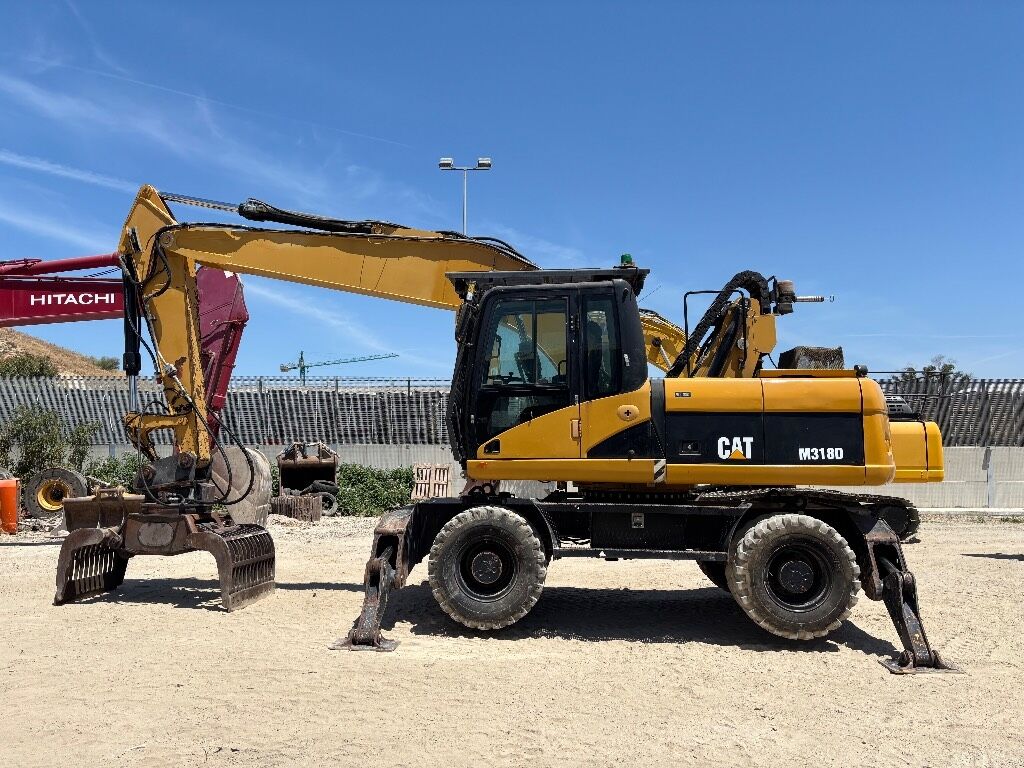 2008 Caterpillar M318D Wheel Excavator