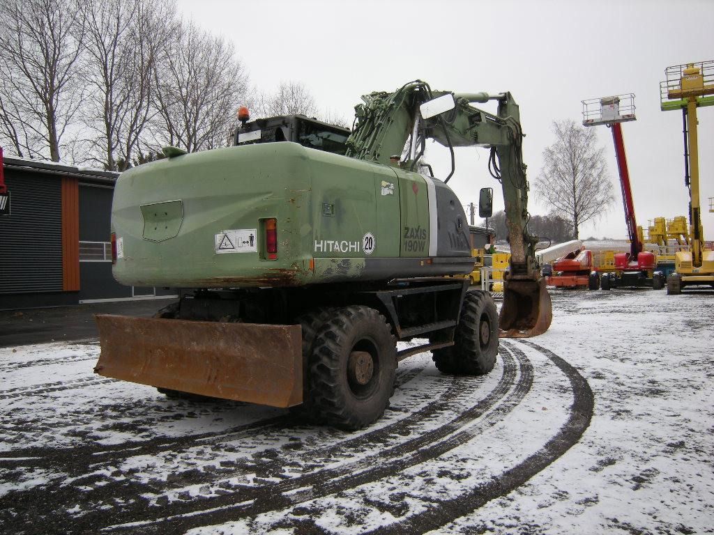 2008 Hitachi ZX190W-3 Wheel Excavator