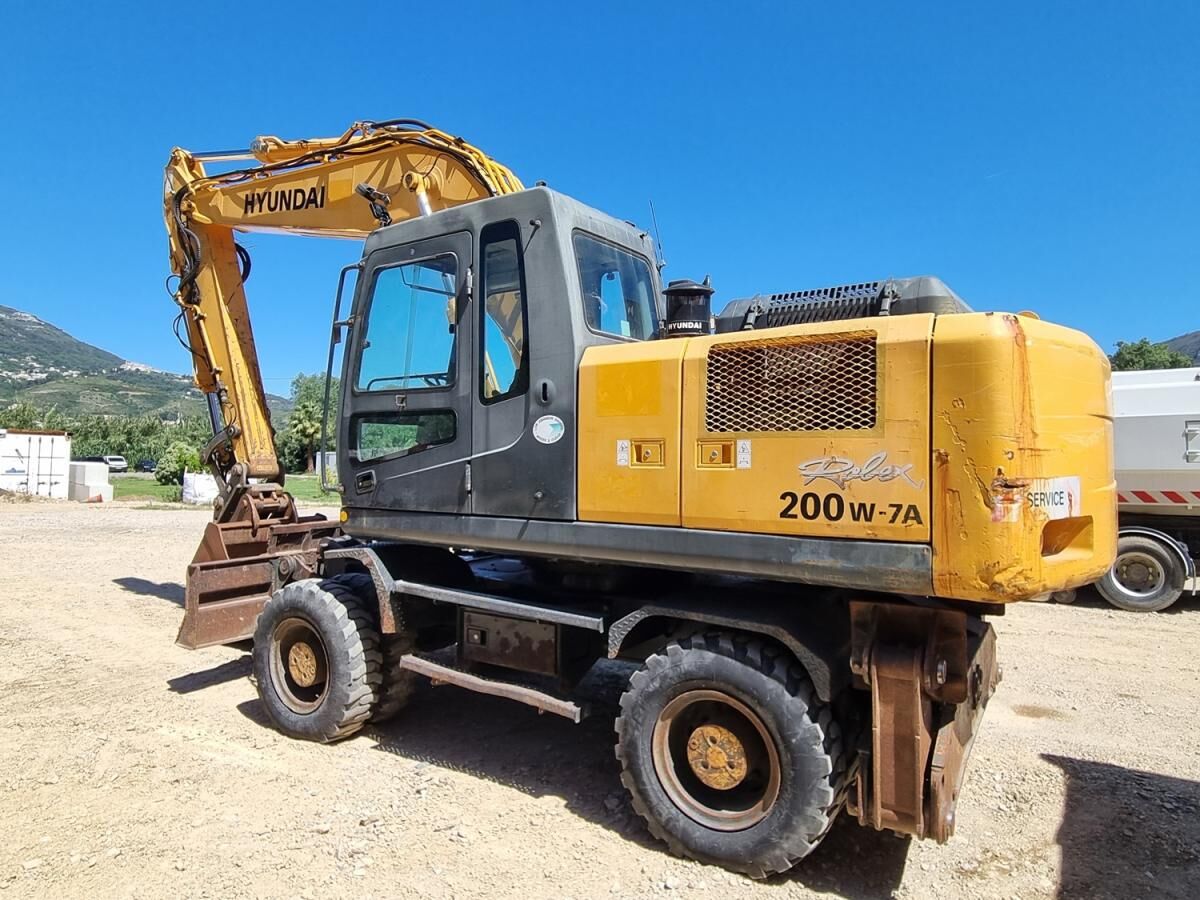 2008 Hyundai R200W-7A Wheel Excavator