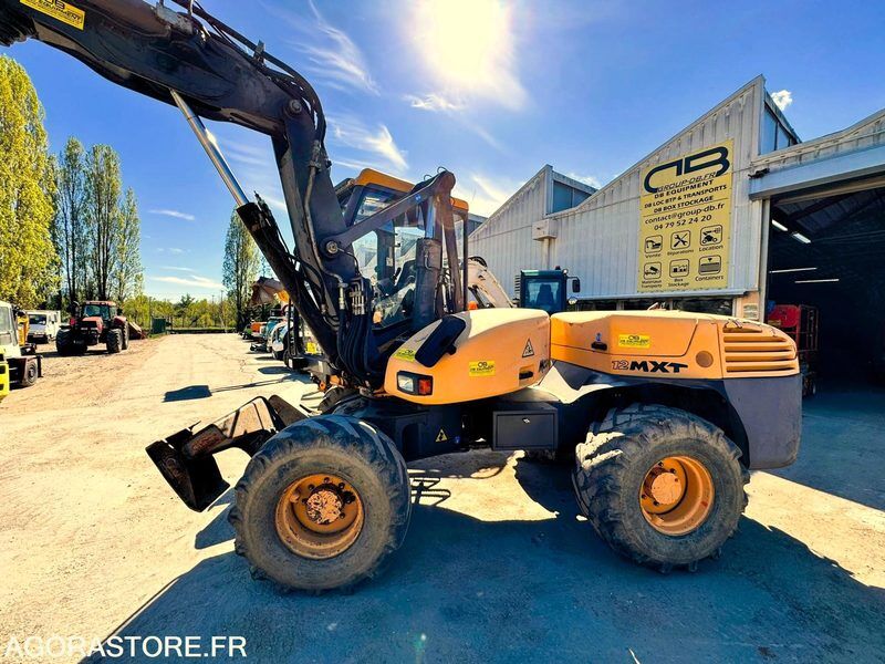 2008 Mecalac 12MXT Wheel Excavator 2008 Mecalac 12MXT Wheel Excavator