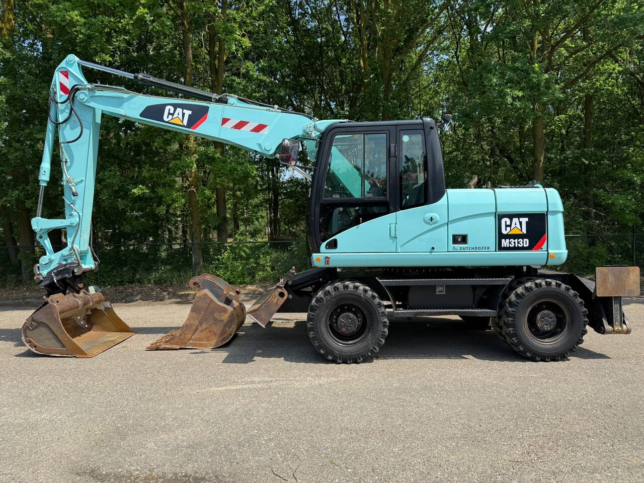 2009 Caterpillar M313D LOW Wheel Excavator