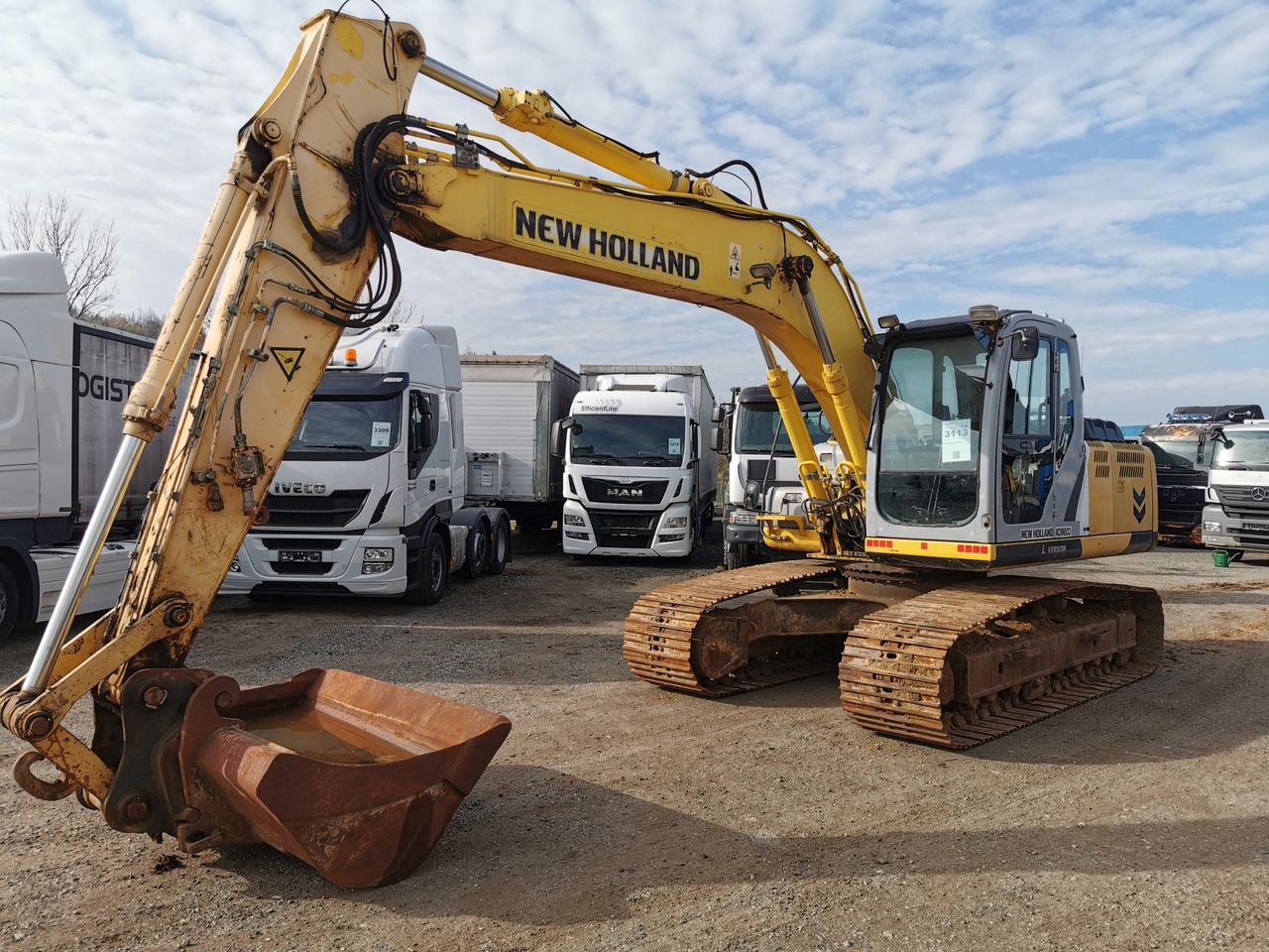 2009 New Holland T4P E 195 B Crawler Excavator 2009 New Holland T4P E 195 B Crawler Excavator