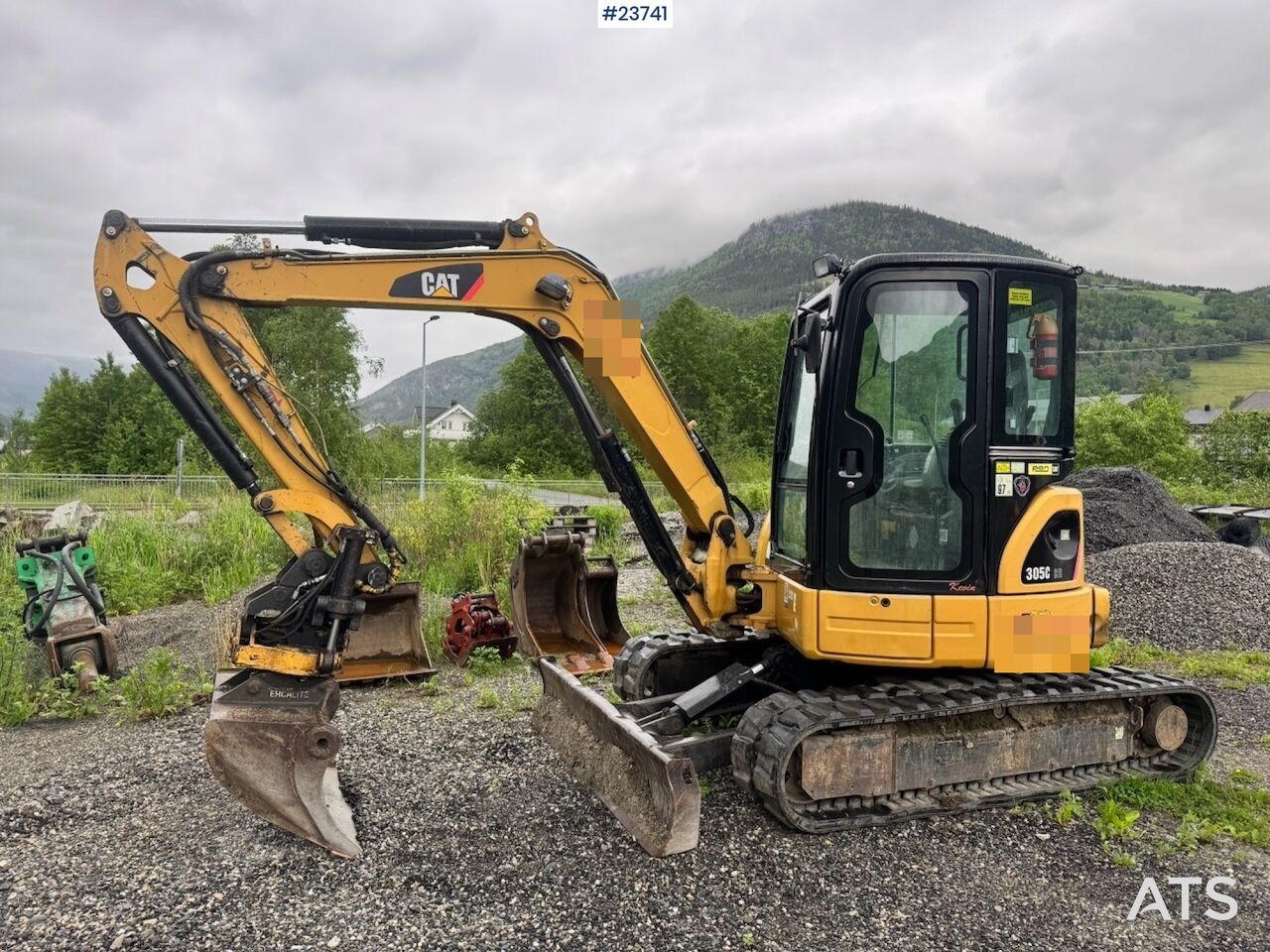 2010 Caterpillar 305C Mini Excavator