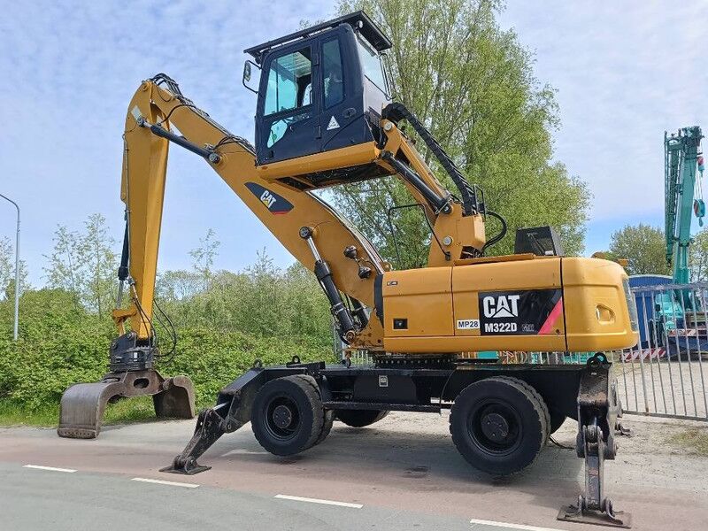 2010 Caterpillar M322D Material Handler 2010 Caterpillar M322D Material Handler