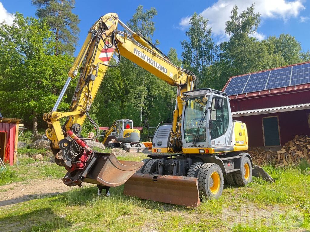 2010 New Holland WE170C Wheel Excavator 2010 New Holland WE170C Wheel Excavator
